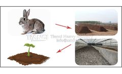 What are the advantages of using rabbit manure as organic fertilizer?