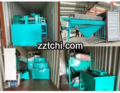 Roller Press Granulator Production Line sent to Indonesia