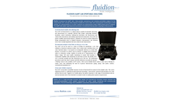 Alert Lab - Portable Microbiology Analyzer Brochure