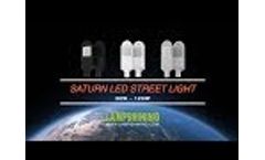 Roadway lighting fixtures, Best saturn led street light head Video