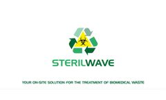  Sterilwave, your on-site solution for the treatment of biomedical waste 