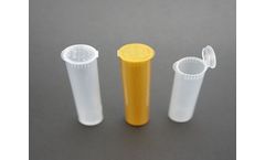 Size - Plastic Pop Top Container Jar with Squeeze Cap