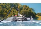 Model pvClean - Compact Cleaning Robot for Low Slope Solar Plants