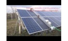 Solar Panel Cleaning Solutions Video