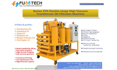 Fuootech - Model ZYD Series - Double Stage Vacuum Transformer Oil Filtration Machine Brochure