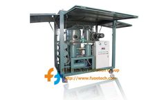 Fuootech - Model ZYD-W  Series - Weather Proof Type Vacuum Insulating Oil Treatment Plant for Outdoor Use
