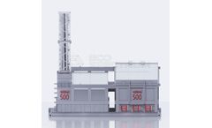 HURIKAN - Model 500 - hospital waste incinerator