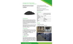  Powdered Activated Carbon Introduction Brochure