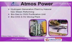 Gas Plant, Dryer and Generator by Atmos Power, Ahmedabad - Video