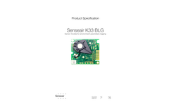 Senseair - Model K33 BLG - Low-Power Module Brochure