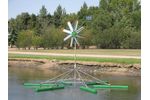 Dagaz Environmental - Model 600 RPD Series - Wind Powered Pond Mills