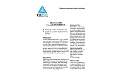 TriPol - 8010 - Scale Inhibitor Datasheet