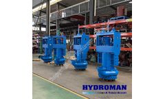 HYDROMAN® Heavy Duty Submersible Agitator Slurry Pumps