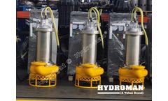 Hydroman®  Stainless Steel Submersible Slurry Pumps
