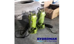 Hydroman™  Single Phase Submersible Sewage Pump