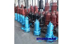 Hydroman™ Submersible draining sewage pump by electric driven