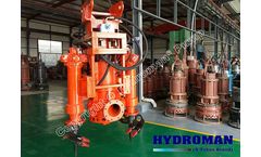 Hydroman™ Hydraulic Submersible Solids Handling Dredging Pumps