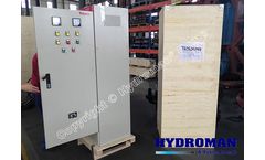 Hydroman® WePanel™ 75kw control panel with soft starter