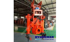 Hydroman Hydraulic Submersible Agitator Dredge Pump