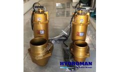 Hydroman™ TWQ-G submersible sewage pump with grinder