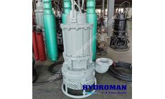 Hydroman™ submersible cutter suction dredger pump