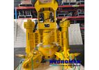 Hydroman® -  THY85B Hydraulic Submersible Dredging Slurry Pump Mounted on 20 tons Excavators