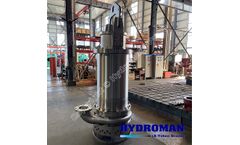 Hydroman® - Duplex SS Submersible highly acidic slurry pump