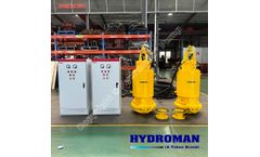 Hydroman® -  8 inch Submersible Silt Agitator Pump for Pumping Sandy Slurry from Pit