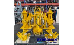Hydroman® -  Submersible sand pump with 2 cutterheads for compacted mud