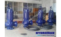 Hydroman™ - Model 3inch - Electric Submersible Sludge Transport Cleaning Pump