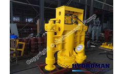 Hydroman™ - Model THY85B - Hydraulic Dredge Pump with two ExPro™-11 side cutters.