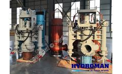 Hydroman™ -  Hydraulic Driven Submersible Dredging Pumps