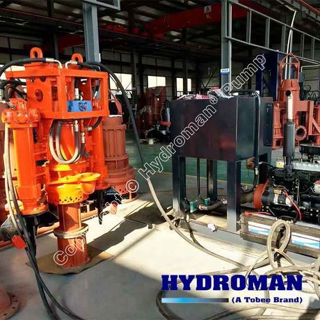 hydraulic pump complete with diesel engine hydraulic power pack-3