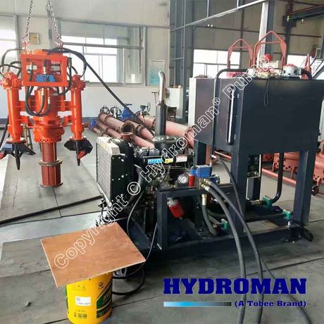 Hydroman™ - hydraulic pump complete with diesel engine hydraulic power pack