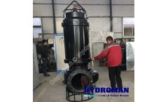 Hydroman® - Submersible Slurry Sewage Pump for Dirty Water / Slurry Dewatering Applications