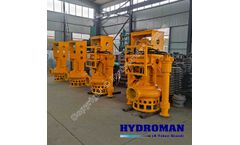 Hydroman® - Hydraulic Submersible Dredge Sand Pump with Agitators