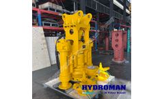 Hydroman® - Submersible Hydraulic Slurry Pump with Cutters for Mix Thick Crusts in Anaerobic Digesters