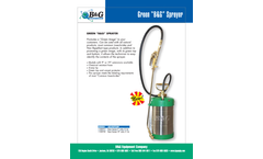 B&G - Green Sprayer Brochure