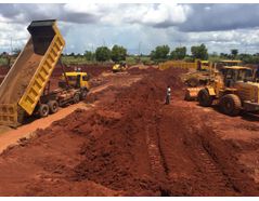 EARTH-WORKS soil moving works by KASTHEW CONSTRUCTION UGANDA LTD