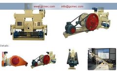 ABC Machinery - Model GC-MBP-2000 Sawdust Briquette Press - GC-MBP-2000 Sawdust Briquette Press