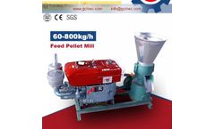 ABC Machinery - Feed roller granulator diesel engine model
