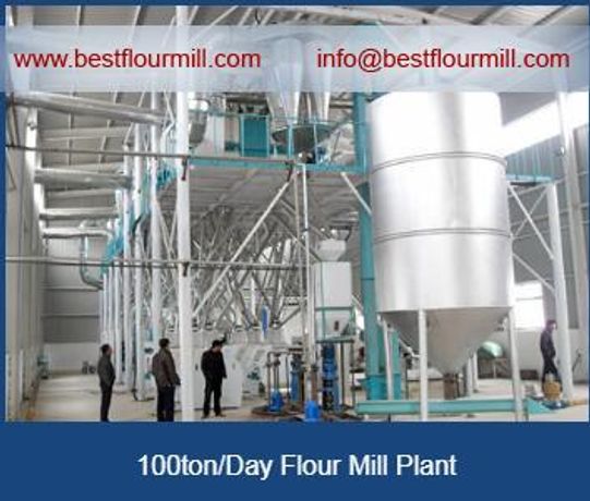 ABC Machinery - Model maize milling machine - Complete set of 50 ton corn processing equipment
