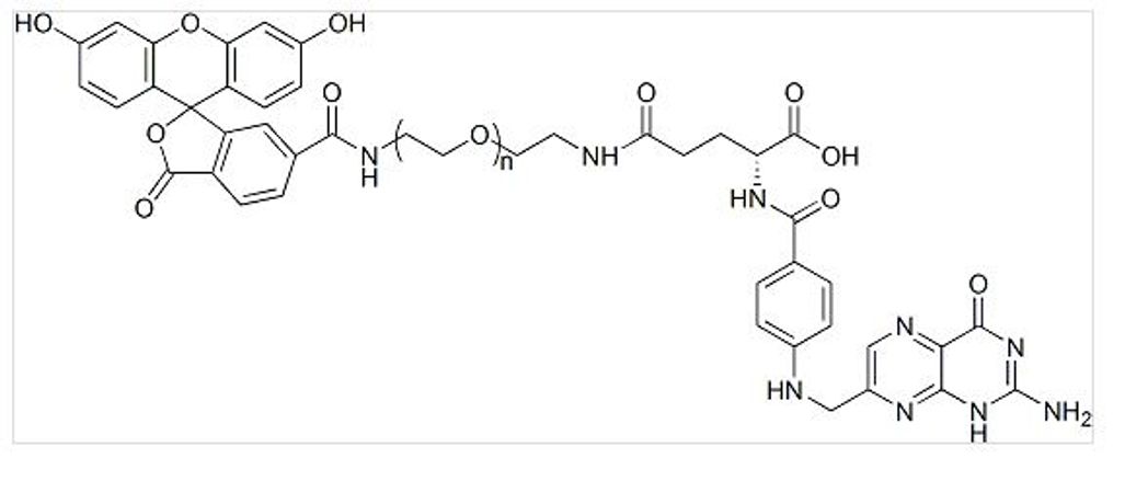 Biochempeg - Model FITC-PEG-FA - High Purity Polyethylene Glycol (PEG)