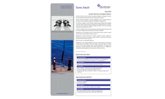 Develogic - Model Sono.Vault - Acoustic Recorder and Signal Analyzer Brochure