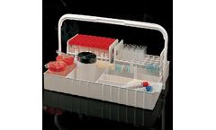 Deltalab - Model M-300 - Plastic Tray for Blood Collection Tubes