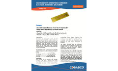 Cosasco - Model 610 - Atmospheric (ER) Corrosion Sensor Brochure