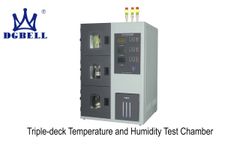 Triple Decks Temperature & Humidity Test Chamber - Video