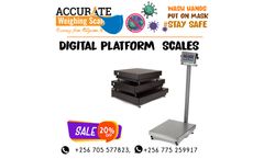 TCS - +256 (0) 705577 823, +256 (0) 775 259 917 Purchase completely digital light duty platform weighing scales Mbale