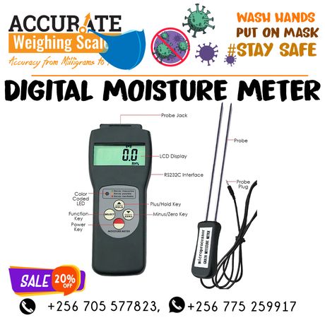 +256 (0) 705577 823, +256 (0) 775 259 917 Acquire easy to handle grains moisture meters during analyzing Luzira-1