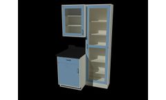 Lab Crafters - Fixed Casework Inset Steel Cabinets